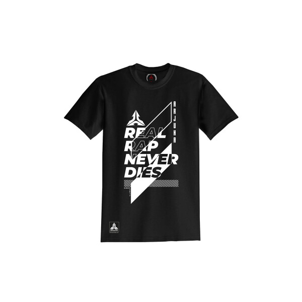 Arjuna T-Shirt - Real Rap Never Dies black M