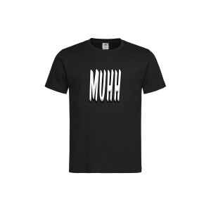 DJ Eule T-Shirt - Muhh black