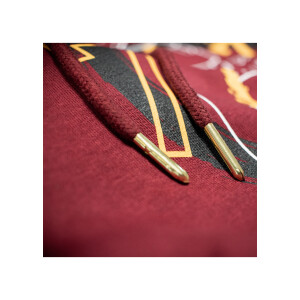 Cr7z x Arjuna* Hoodie - Krankez Biz washed maroon