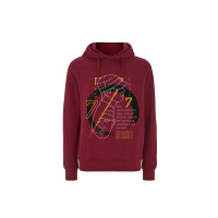 Cr7z x Arjuna* Hoodie - Krankez Biz washed maroon