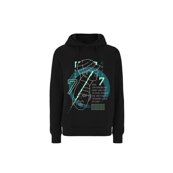 Cr7z x Arjuna* Hoodie - Krankez Biz black