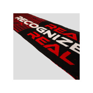 Arjuna Schal - Real Recognice Real black red