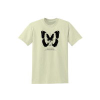 Cr7z T-Shirt - Schmetterling creme white XL
