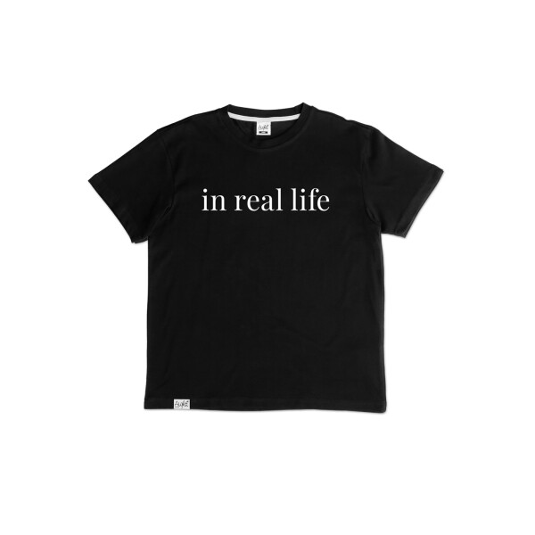 Aight* T-Shirt - "IRL" black