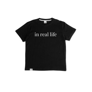 Aight* T-Shirt - "IRL" black