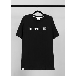Aight* T-Shirt - "IRL" black