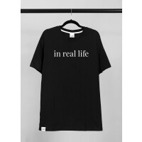 Aight* T-Shirt - "IRL" black