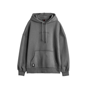 Raportagen Relaxed Fit Hoodie - Blutsauger grey