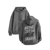 Raportagen Relaxed Fit Hoodie - Blutsauger grey