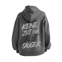 Raportagen Relaxed Fit Hoodie - Blutsauger grey