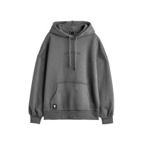 Raportagen Relaxed Fit Hoodie - Blutsauger grey