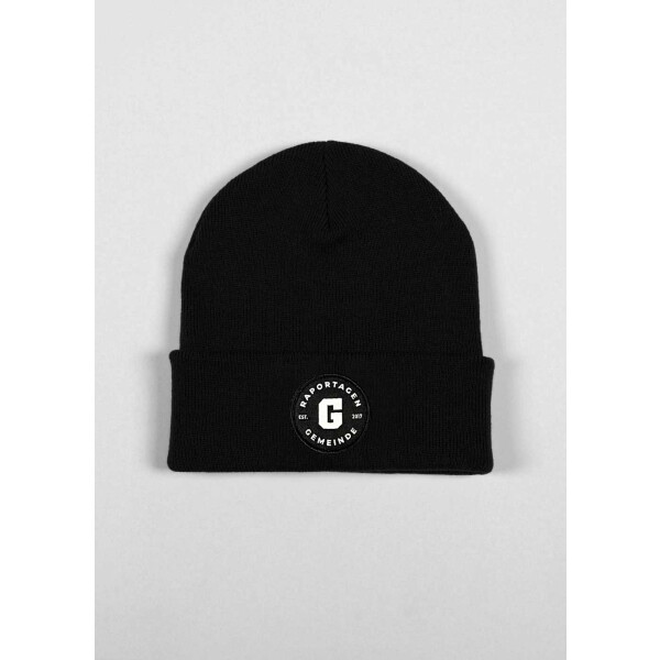 Raportagen Beanie - Gemeinde black