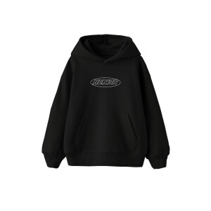 Hexer Relaxed Fit Hoodie - "OG Logo" black