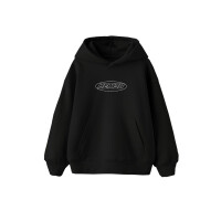 Hexer Relaxed Fit Hoodie - "OG Logo" black M