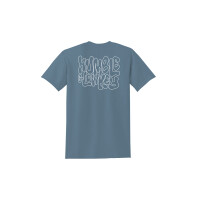 Hexer T-Shirt - "Humble & Lowkey" blue dusk L