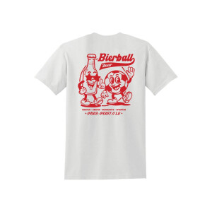 Hexer T-Shirt - Bierball white red M
