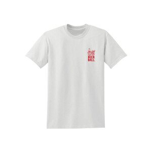 Hexer T-Shirt - Bierball white red M