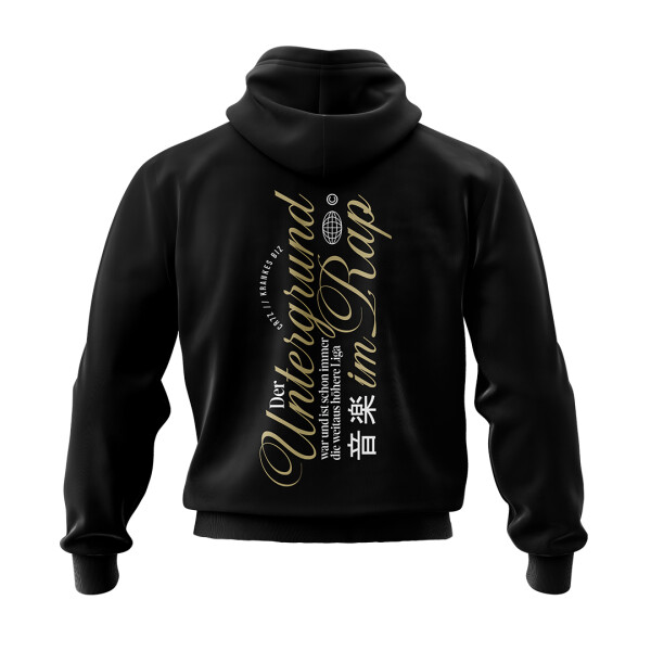 Cr7z Hoodie - "Untergrund" black