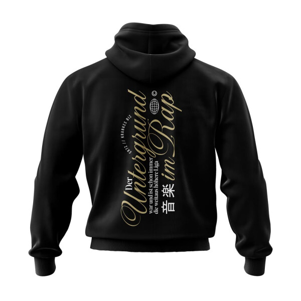 Cr7z Hoodie - "Untergrund" black S