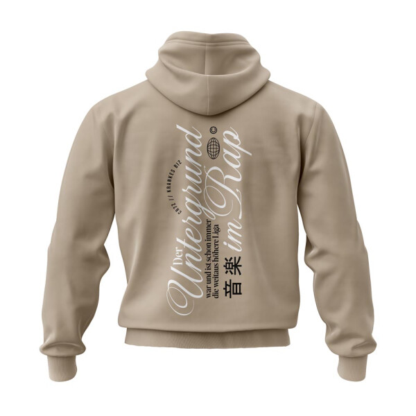 Cr7z Hoodie - "Untergrund" sand L
